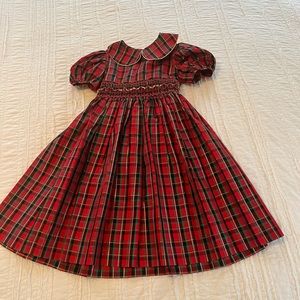 Holiday dress - Christmas plaid size 4